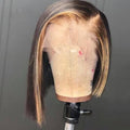 Highlighted Human Hair Lace Front BOB