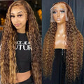 13x6 Water Wave Human Hair HD LCEFRNT